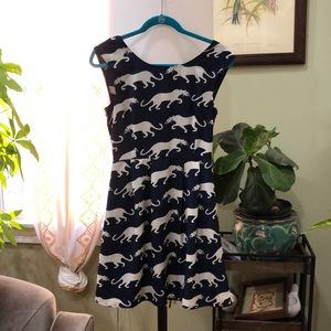 ModCloth Panther Dress by Sunny Girl
